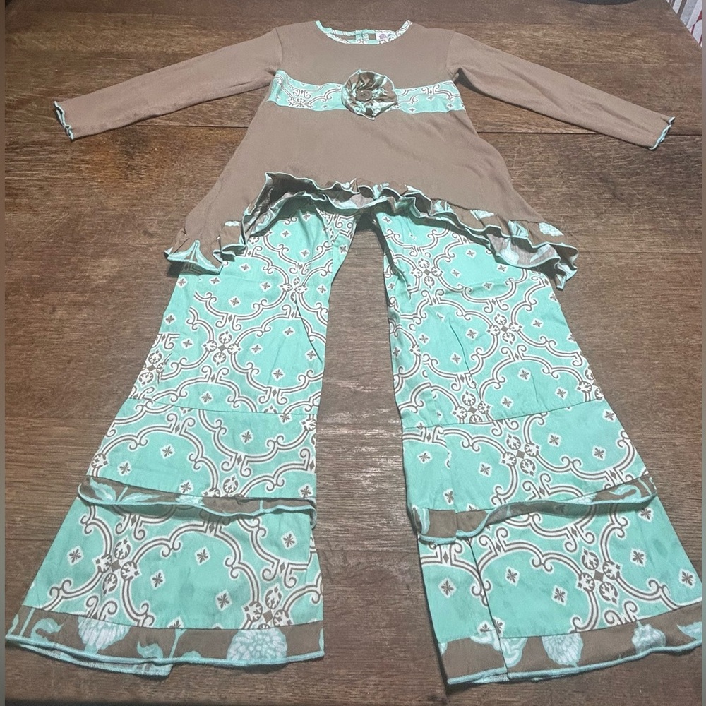 Ann Loren Brown and Mint Kids Set